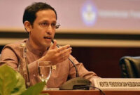 Mendikbudristek, Nadiem Anwar Makarim.