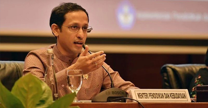 Mendikbudristek, Nadiem Anwar Makarim.
