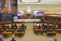 Suasana Rapat Paripurna DPRD NTB.