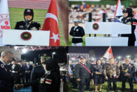 Suasana wisuda 3 anggota Polri yang mengikuti pendidikan Turkish National Police Academy (TNPA) di Turki.