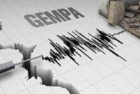 Ilustrasi Gempa Bumi.