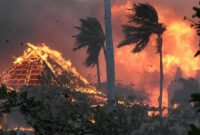 Ini insiden kebakaran yang telah terjadi di Kota Lahaina, di bagian barat Pulau Maui, negara bagian Hawaii, Amerika Serikat (AS).