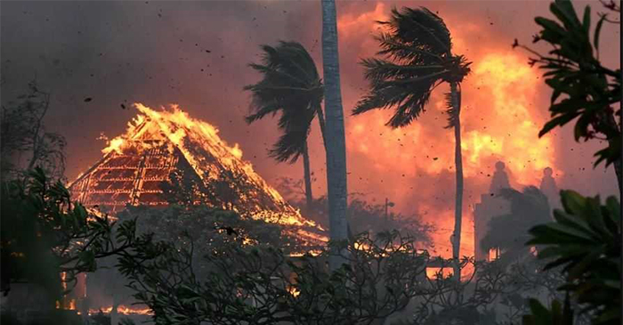 Ini insiden kebakaran yang telah terjadi di Kota Lahaina, di bagian barat Pulau Maui, negara bagian Hawaii, Amerika Serikat (AS).