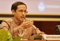 Mendikbudristek, Nadiem Anwar Makarim.
