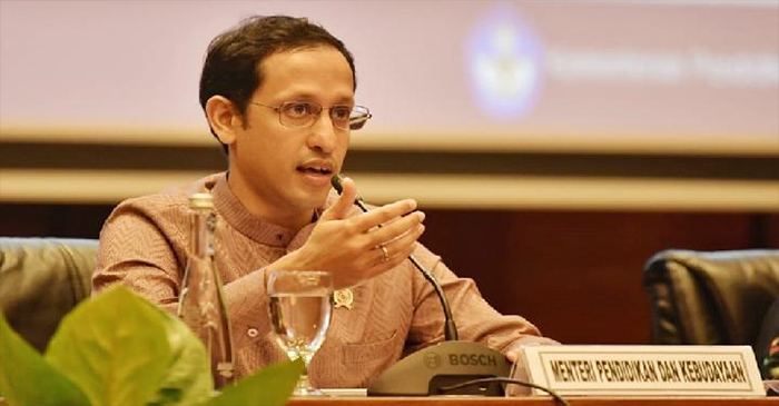 Mendikbudristek, Nadiem Anwar Makarim.