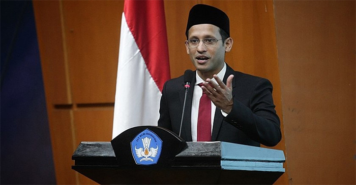 Mendikbudristek, Nadiem Anwar Makarim.