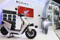 Ini dia sepeda motor listrik Honda EM1 e: yang diluncurkan PT AHM. 