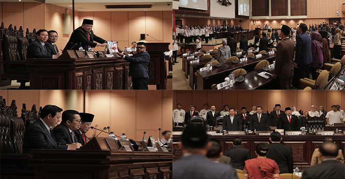 Suasana Sidang Paripurna ke-13 DPD RI, Masa Sidang V Tahun Sidang 2022-2023.