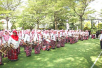 Tim Angklung Kementeian PUPR.