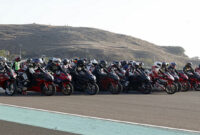 Komunitas dan pecinta sepeda motor Honda berkesempatan merasakan sensasi memacu adrenalin pada kegiatan CBR Track Day 2023 yang digelar PT AHM, Minggu (3/9/2023).