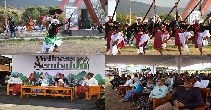 Suasana kegiatan FGD bertajuk ”Wellness of Sembalun”, di Desa Sembalun, Lombok Timur, Sabtu (16/9/2023).