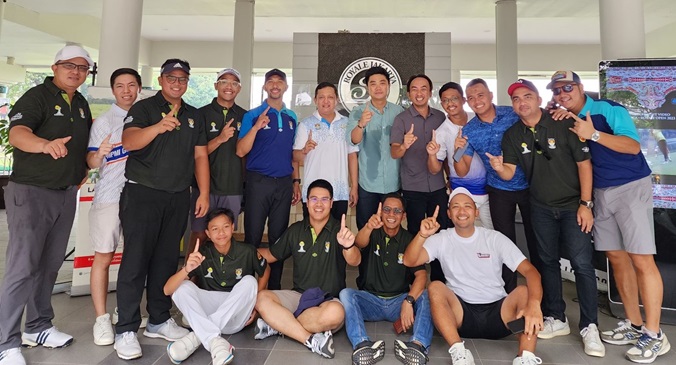 Tim Hipmi Golf Club Indonesia (HGCI) saat fose bersama.