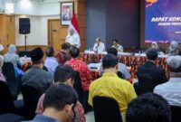 Suasana Rapat Konsolidasi Teknis terkait rencana mendatangi Pimpinan MPR RI pada 10 November 2023,