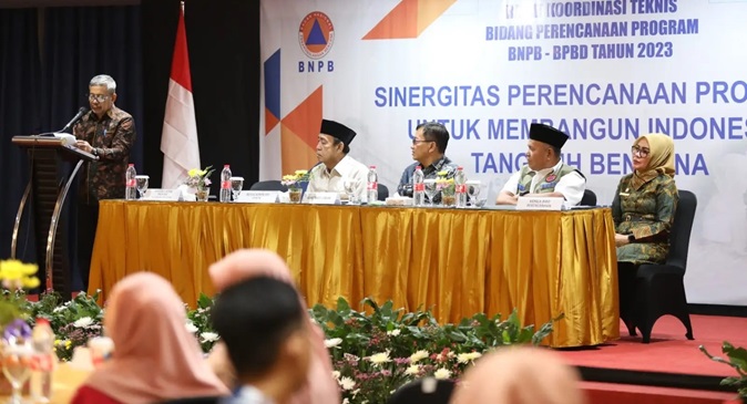 Suasana Rakortek Perencanaan Program Wilayah Timur, di Swiss-Bel Hotel Makassar, Sulawesi Utara, Minggu (10/12/2023).
