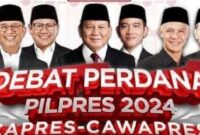Debat Perdana Capres.