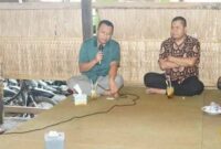 Mantan Gubernur NTB, H Zulkieflimansyah saat memberikan sambutan di sela-sela acara silaturahmi yang digelar oleh Caleg DPR RI dari PKS, H Karman, di salah satu rumah makan di Lombok Tengah.