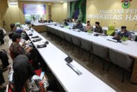 Suasana acara dialog BULD DPD RI dalam rangka pemantauan dan evaluasi Raperda/Perda tentang Ketahanan Pangan pada Jum’at (19/1/2024), di Fakultas Pertanian Universitas Hasanuddin (Unhas) Makassar.