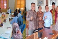 Suasana rapat Sekda DIY, Beny Suharsono beserta jajaran bersama Pengurus PWI Pusat.