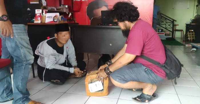 Peredaran barang bukti (BB) ganja yang berhasil digagalkan oleh tim BNNP NTB.