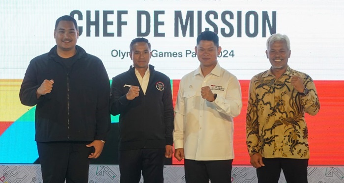 Menpora RI, Dito Ariotedjo memberikan support dan dukungannya kepada NOC Indonesia yang terus mematangkan persiapan jelang keikutsertaan Indonesia di Olimpiade 2024 Paris.