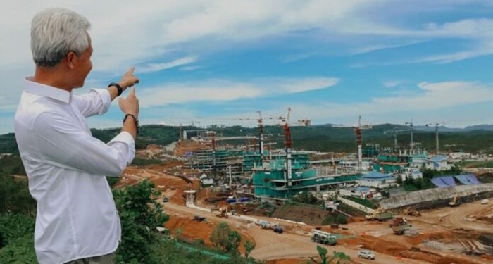 Capres nomor urut 3, Ganjar Pranowo.