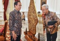 Ini simbol peralihan kekuasaan dari Jokowi ke Ganjar Pranowo.