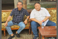 Ruslan Turmuzi (kiri) dan Bambang Mei Finarwanto (kanan).
