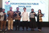 Founder Biuus Media, Annas Fitrah Akbar, M.Pd (paling kiri) fose bersama usai kegiatan Forum Konsultasi Publik yang digelar Kemenpora, di Hotel Pullman Thamrin CBD Jakarta, pada Jumat (31/5/2024).