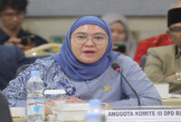 Anggota Komite III DPD RI, Agita Nurfianti.