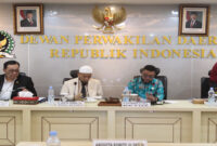 Suasana RDPU yang digelar Komite III DPD RI guna membahas kendala dan solusi program Makan Bergizi Gratis, pada Senin (20/1/2025).