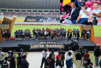 Suasana Deklarasi Banten Warriors, di Serang, Banten, Minggu (23/2/2025).