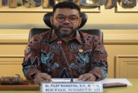 Ketua Komite III DPD RI, Fillep Wamafma.