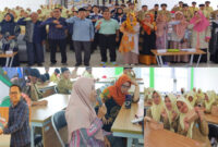 Galeri pelatihan jurnalistik di MAN 2 Mataram.