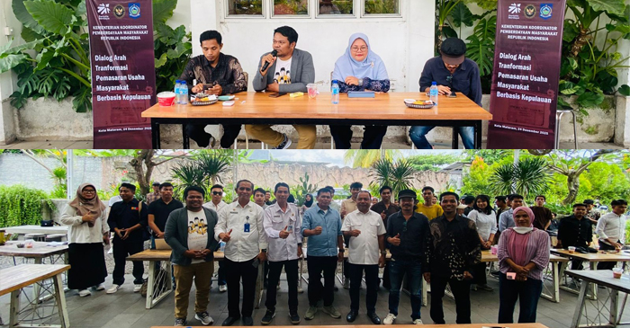 Suasana kegiatan ‘’Dialog Transformasi Pemasaran Usaha Masyarakat’’ yang digelar di Kota Mataram, pada Rabu (24/12/2025).