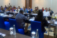 Suasana High Level Meeting (HLM) yang digelar BKSPK, di Hotel Sari Pacific, Jakarta, Selasa (3/2/2026),