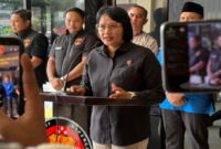 Direktur Reserse PPA dan PPO Polda NTB, Kombes Pol Ni Made Pujawati saat memberikan keterangan pers.