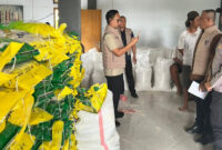 Satgas Pangan NTB saat berhasil mengungkap dugaan praktik manipulasi beras bersubsidi yang dijual tidak sesuai label dan mutu.