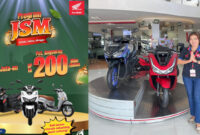 Astra Motor NTB kembali menghadirkan promo spesial bertajuk Program JSM (Jumat, Sabtu, Minggu) yang menawarkan kemudahan memiliki sepeda motor Honda dengan skema pembelian lebih ringan.