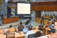 Suasana Forum Perangkat Daerah 2027 yang dibuka oleh Kadis Kominfotik NTB, Ahsanul Khalik.