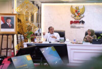 Mensesneg, Prasetyo Hadi, di Kantor Kementerian PANRB, Jakarta, Kamis (2/4/2026).