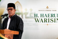 Bupati Lombok Timur, H Haerul Warisin.