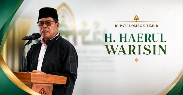 Bupati Lombok Timur, H Haerul Warisin.