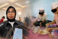 Kepala Badan Narkotika Nasional (BNN) Kota Mataram, Kombes Pol. Yuanita Amelia Sari, S.E., M.Si (kiri) dan dua remaja asal Lombok Timur yang diamankan dalam perkara dugaan narkotika (kanan).