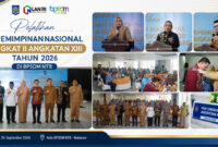 Suasana pembukaan Pelatihan Kepemimpinan Nasional (PKN) Tingkat II Angkatan XIII Tahun 2026, di Aula BPSDM Provinsi NTB, Selasa (2/6/2026).