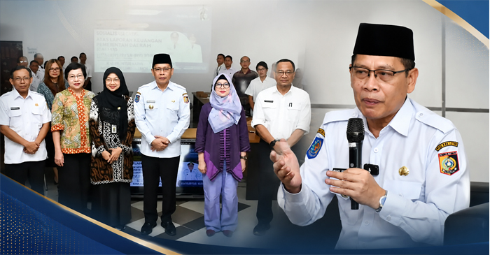 Wakil Bupati Lombok Timur, HM Edwin Hadiwijaya saat menerima kunjungan Tim Monev Pelaksanaan Konvergensi Penurunan Stunting yang terdiri dari perwakilan Bank Dunia, Kemendagri, Kemenkeskes, serta Poltekkes Mataram, di ruang rapat Bappeda Lombok Timur, Rabu (24/6/2026).