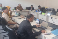 Suasana rapat Tim Seleksi Calon KPID NTB 2026-2029 yang berlangsung di Sekretariat Tim Seleksi Kantor DPRD Provinsi NTB, Senin (22/6/2026).

