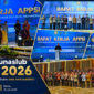 Suasana pembukaan Raker dan Munaslub APPSI Tahun 2026, yang dibuka oleh Wamendagri, Bima Arya Sugiarto, di Hotel Aruna Senggigi, Kabupaten Lombok Barat, Kamis (16/7/2026).