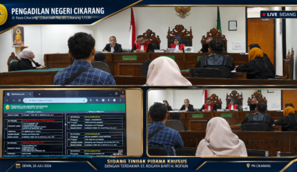 Sidang Terdakwa ST Rogaya H Rofiun