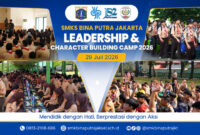 Suasana kegiatan leadership camp yang digelar SMK Bina Putra Kemang dengan tema ‘’Bangun Karakter dan Cinta Tanah Air’’, sebanyak 800 siswa yang digembleng di Yonbekang Kostrad, Cibinong, Kabupaten Bogor, pada 29-31 Juli 2026.