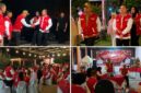 Gubernur NTB, Lalu Muhamad Iqbal saat menghadiri acara pembubaran panitia dan anggota Paskibra Provinsi NTB di kediaman Kepala Bakesbangpoldagri NTB, di Desa Saribaye, Kecamatan Lingsar, Kabupaten Lombok Barat, pada Selasa malam (18/8/2026).